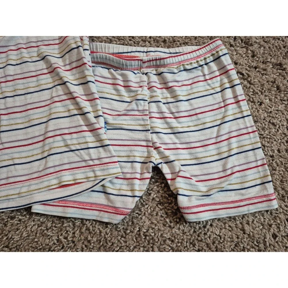 Kickee pants bamboo 2 piece pj set size 4t